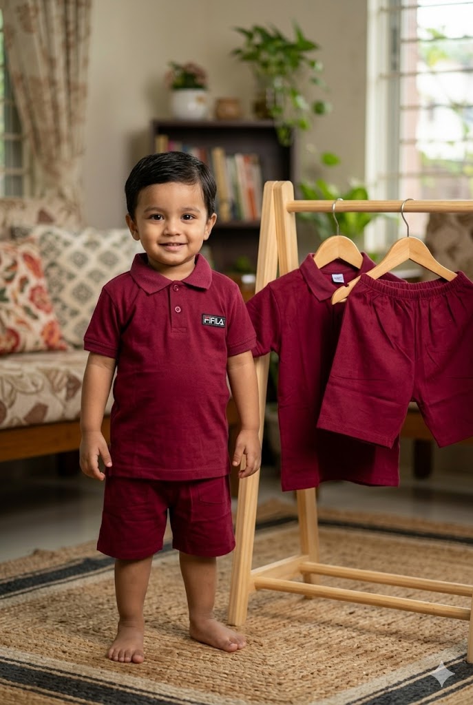 1 years to 8 years t shart ++ pant set